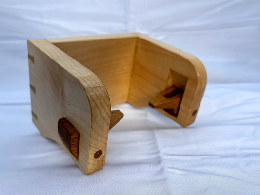Sycamore Toilet Paper Holder, Handmade